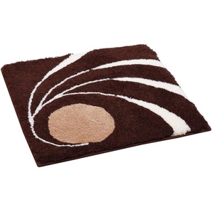 Colani Badematte Colani 18, Höhe 24 mm, rutschhemmend beschichtet, fußbodenheizungsgeeignet, Kunstfaser, quadratisch
