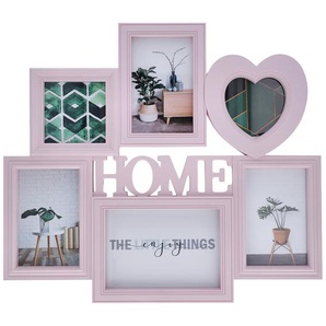 Collage  Home - rosa/pink - Kunststoff, Kunststoff - 40,5 cm - 2,5 cm - 2,5 cm | Möbel Kraft