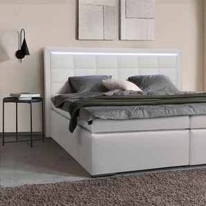 COLLECTION AB Boxspringbett 30 Jahre Jubiläums-Modell Athena, in H2,H3 & H4, inkl. LED-Leiste