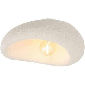 Collets Monde Deckenleuchte, Weiß, Metall, Kunststoff, oval,oval, 28x21x41 cm, RoHS, CE, Lampen & Leuchten, Innenbeleuchtung, Deckenleuchten