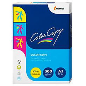 Color Copy Mondi Color Paper DIN A3 Druckerpapier Weiß 300 g/m² Satin 125 Blatt 2052247