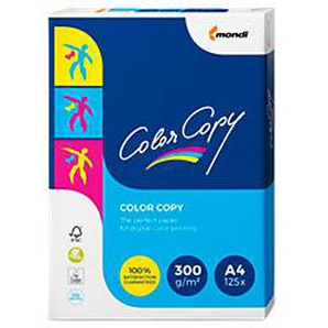 Color Copy Mondi Papier DIN A4 Druckerpapier Weiß 300 g/m² Satin 125 Blatt 2052240