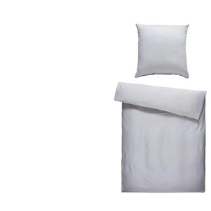 como Bettwäsche Uni Satin - grau - Materialmix - 135 cm | Möbel Kraft