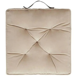 como Boxkissen Anni - beige - Materialmix - 40 cm - 5 cm | Möbel Kraft