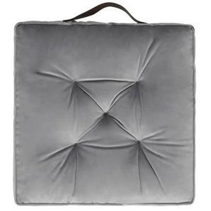 como Boxkissen Anni - grau - Materialmix - 40 cm - 5 cm | Möbel Kraft