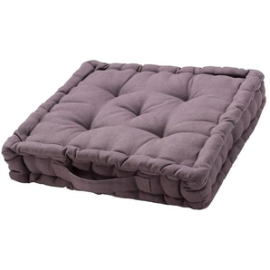 como Boxkissen Bella - grau - Materialmix - 40 cm - 8 cm | Möbel Kraft