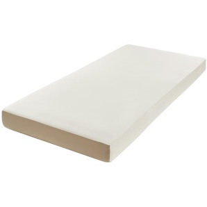 como Boxspring-Stretch-Spannbettlaken  Uni Jersey 3700 - beige - Materialmix - 180 cm | Möbel Kraft