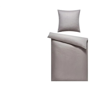 como Damast-Bettwäsche - grau - Materialmix - 155 cm | Möbel Kraft