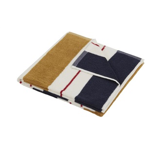 como Duschtuch Maritim Streifen - gelb - Materialmix - 70 cm | Möbel Kraft