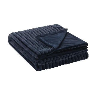 como Felldecke   ¦ blau ¦ Synthetik ¦ Maße (cm): B: 150