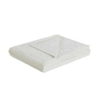como Flanell Fleecedecke Lexi XL | weiß | Synthetik | 220 cm |