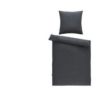 Como Green Baumwoll-Bettwäsche Stone Washed - grau - Materialmix - 135 cm | Möbel Kraft