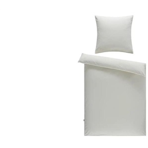Como Green Baumwoll-Bettwäsche Stone Washed - weiß - Materialmix - 155 cm | Möbel Kraft
