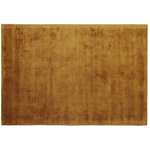 como Handloom-Teppich - gelb - Viskose,Baumwolle - 140 cm | Möbel Kraft