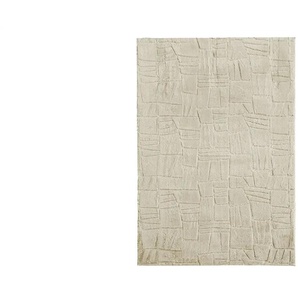 como Hochflorteppich - beige - Synthetische Fasern - 140 cm - 1,2 cm | Möbel Kraft