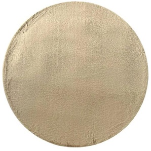como Hochflorteppich  Bunny ¦ beige ¦ Synthetische Fasern Ø: 160