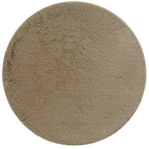 como Hochflorteppich Bunny - braun - Synthetische Fasern - 120.0 | Möbel Kraft