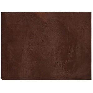como Hochflorteppich Bunny - braun - Synthetische Fasern - 120 cm | Möbel Kraft
