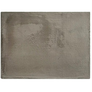 como Hochflorteppich Bunny - braun - Synthetische Fasern - 120 cm | Möbel Kraft