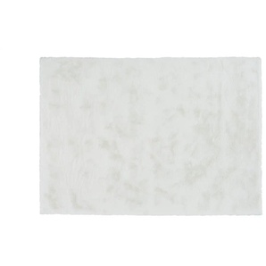 como Hochflorteppich Bunny - weiß - Synthetische Fasern - 200 cm | Möbel Kraft