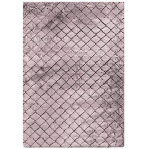 como Hochflorteppich - lila/violett - Synthetische Fasern - 160 cm | Möbel Kraft