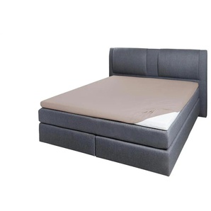 como Jersey-Elasthan Topper-Spannbetttuch 03601 - braun - Materialmix - 190 cm - 10 cm | Möbel Kraft