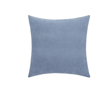 como Kissen Blue Leaves - blau - Materialmix - 45 cm | Möbel Kraft