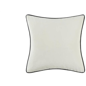 como Kissen Carlotta - weiß - Materialmix - 45 cm | Möbel Kraft