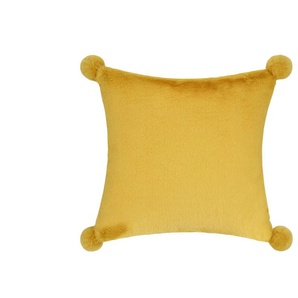como Kissen Clara - gelb - Materialmix - 45 cm | Möbel Kraft