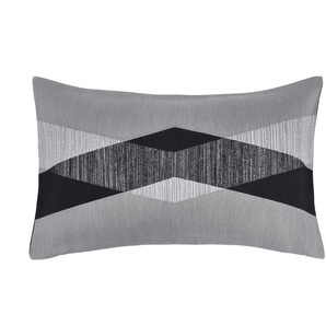como Kissen Geometrisch - schwarz - Materialmix - 35 cm | Möbel Kraft