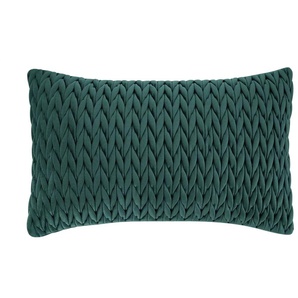 como Kissen Lea - grün - Materialmix - 30 cm | Möbel Kraft