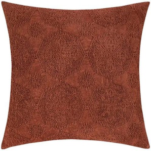 como Kissen Stone-Washed - braun - Materialmix - 45 cm | Möbel Kraft