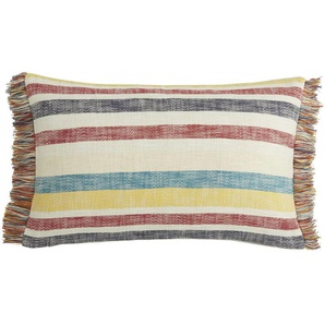 como Kissen Streifen - mehrfarbig - Materialmix - 40 cm | Möbel Kraft