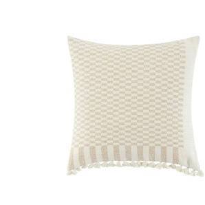 como Kissen Strick - creme - Materialmix - 45 cm | Möbel Kraft