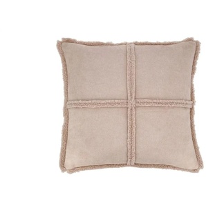como Kissen Teddy - braun - Materialmix - 45 cm | Möbel Kraft