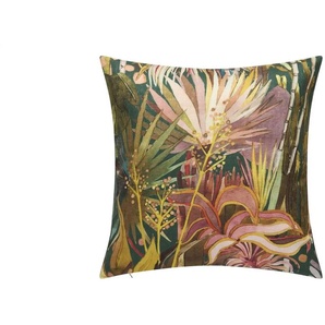 como Kissen  Tropische Blumen ¦ mehrfarbig ¦ Maße (cm): B: 50