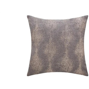 como Kissen Wellen - braun - Materialmix - 50 cm | Möbel Kraft