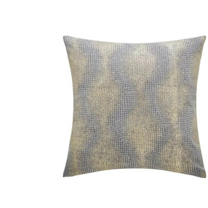 como Kissen Wellen - gold - Materialmix - 50 cm | Möbel Kraft