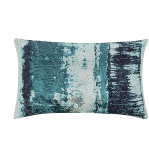 como Kissen Winter - blau - Materialmix - 30 cm | Möbel Kraft