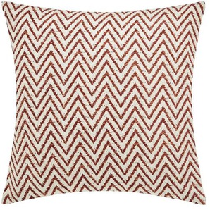 como Kissen Zick Zack - orange - Materialmix - 50 cm | Möbel Kraft