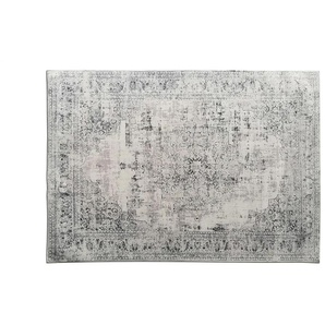 como Kurzflorteppich Flat Beauty - grau - Synthetische Fasern - 160 cm - 0,3 cm | Möbel Kraft