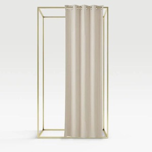 como Ösenschal Anja Blackout - beige - Synthetik - 134 cm - 245 cm | Möbel Kraft