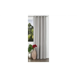 como Ösenschal Laura - silber - Materialmix - 135 cm | Möbel Kraft
