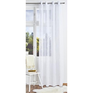 como Ösenschal Stickerei | weiß | 140 cm | 245 cm |
