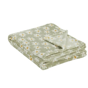 como Plaid  Daisy ¦ grün ¦ Synthetik ¦ Maße (cm): B: 130