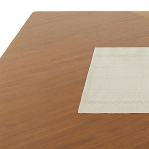 como Platzset  Leinen Set Uni ¦ beige ¦ Baumwollmischgewebe ¦ Maße (cm): B: 35