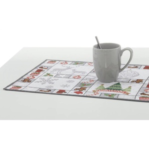 como Platzset Weihnachten - mehrfarbig - Baumwollmischgewebe - 32 cm | Möbel Kraft
