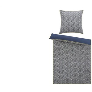 como Renforcé Wende-Bettwäsche Daisy Floral | blau | 135 cm |