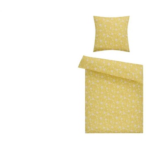 como Satin Bettwäsche Cottage Blush | gelb | 135 cm |
