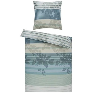 como Satin Bettwäsche Nature Stripes - mehrfarbig - Materialmix - 135 cm | Möbel Kraft